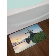 Real Photo of Windmills Bath Mat