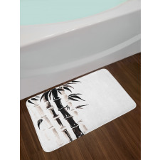 Bamboo Pattern Bath Mat