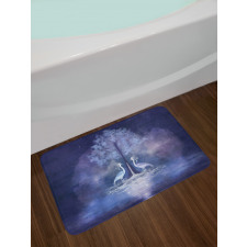 Mythical Dreamy Creature Bath Mat