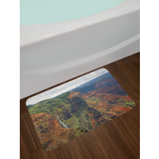 Waipoo Falls Hawaii Bath Mat