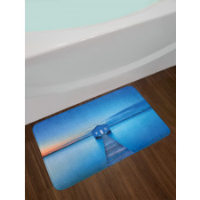 Sunrise Lakehouse Cabin Bath Mat