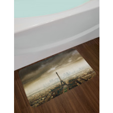 Paris Skyline City Bath Mat