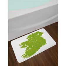 Informational Graphics Bath Mat