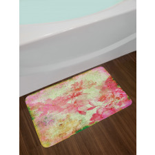 Retro Design Old Grunge Bath Mat