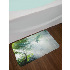 Sunbeams Shadows Idyllic Bath Mat