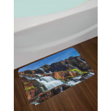 Pongour Waterfall Exotic Bath Mat