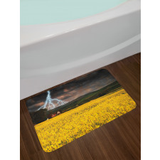 Thunderstorm over Meadow Bath Mat