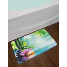 Candle Bamboo Tranquility Bath Mat