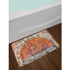 Door Vintage Bath Mat