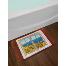 Tropical Scenery Holiday Bath Mat