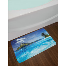 Ocean Mountain Palms Bath Mat