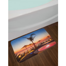 Ocean View at Sunset Bath Mat