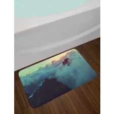 Sunset View on Hills Bath Mat