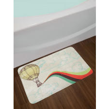 New York Skyscrapers Bath Mat