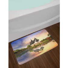 Medieval Building House Bath Mat