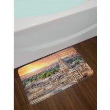 Tower Building at Sunset Bath Mat