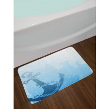 Nautical Deep Sea Bottom Bath Mat