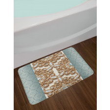 Vintage Diamonds Retro Bath Mat