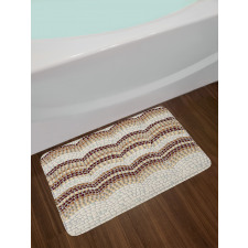 Antique Mosaic Effect Bath Mat