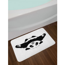 Panda Wants to Hug Bath Mat