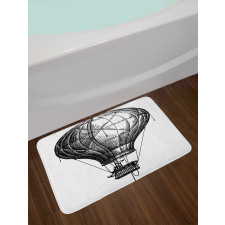 Balloon in the Sky Bath Mat