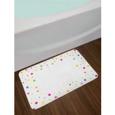 Vivid Stars Design Bath Mat