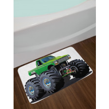 Monster Pickup Truck Bath Mat