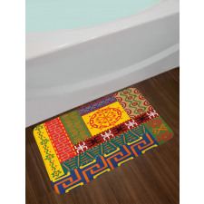 Primitive Tribal Bath Mat