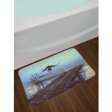 Eagle Birdman Fantasy Bath Mat