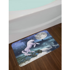 Rock up Cliffs Image Bath Mat