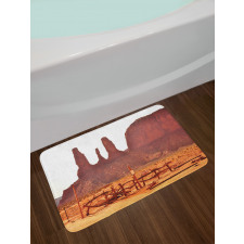 Valley View of Western Bath Mat