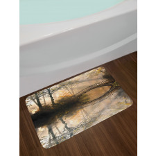 Bridge River Forest Bath Mat