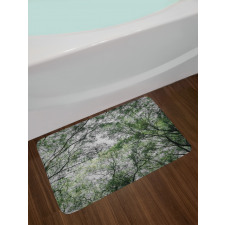 Spring Season Jungle Bath Mat