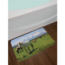 Horses Bath Mat