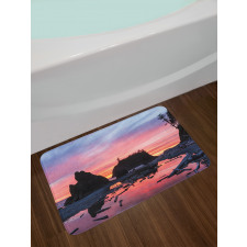 Mystic Beach Skyline Bath Mat