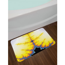 Psychedelic Digital Art Bath Mat