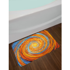 Colorful Hippie Style Bath Mat