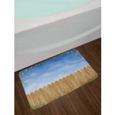 Swiled Spring Season Bath Mat