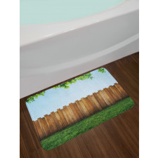 Nature Yard Field Plank Bath Mat