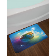 Cosmos Vibrant Scenery Bath Mat