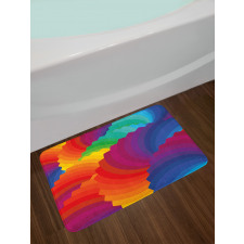 Sea Shell Stripes Bath Mat