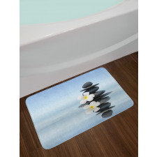 Stones Plumeras Bath Mat