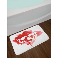 Gothic Skeleton Bath Mat