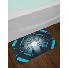 Lunar Moon Scene Bath Mat