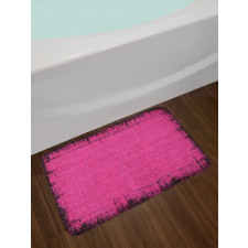 Futuristic Grungy Murky Bath Mat