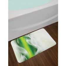 Cool Wavy Floral Bath Mat