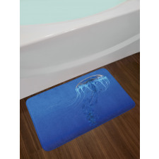 Blue Ocean Animal Bath Mat