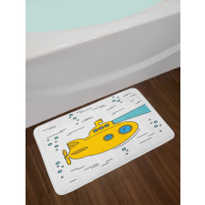 Ocean Bubbles Bath Mat