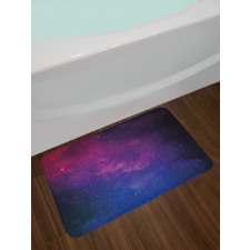 Stardust Space Rainbow Bath Mat