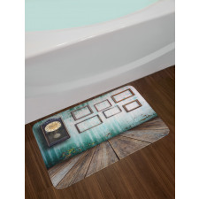 Old Room Wooden Bath Mat